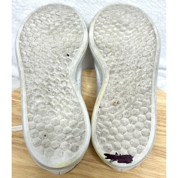 Adidas Advantage Women's Tennis Shoe Size 7.5 White/Gold - Picture 6 of 7